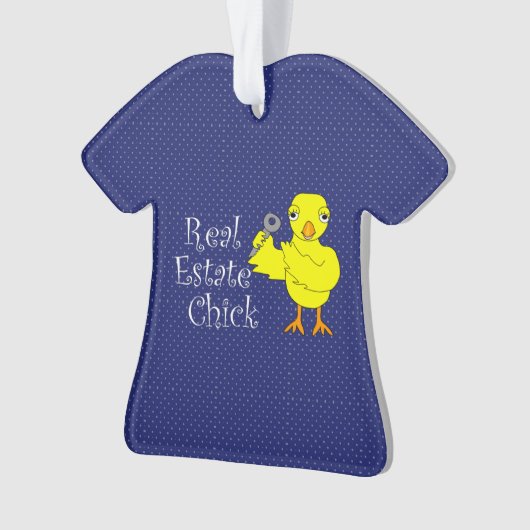 Real Estate Chick Ornament (voorkant)