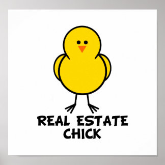 Real Estate Chick Poster