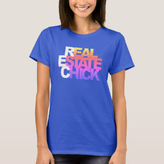 REAL ESTATE CHICK WHATUP T-SHIRT