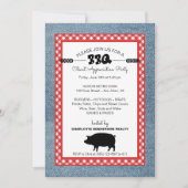 Real Estate Client Appreciation BBQ Party Kaart (Voorkant)