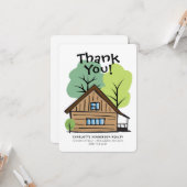 Real Estate Client Handtekening Hartelijk dank kaa Kaart (Voorkant / Achterkant in situ)