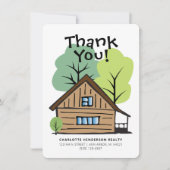 Real Estate Client Handtekening Hartelijk dank kaa Kaart (Voorkant)