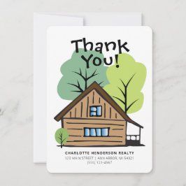 Real Estate Client Handtekening Hartelijk dank kaa Kaart