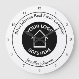 Real Estate Company Add Your Logo Custom Office Grote Klok