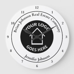 Real Estate Company Add Your Logo Custom Office Grote Klok