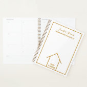 Real Estate Company Chic Custom Gold Realtor 2023 Planner (Display)