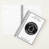 Real Estate Company Custom Logo Realtor 2023 Planner (Display)