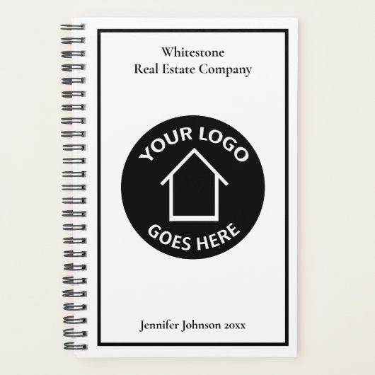 Real Estate Company Custom Logo Realtor 2023 Planner (Voorkant)