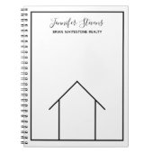 Real Estate Company Custom Professional Realtor Notitieboek (Voorkant)