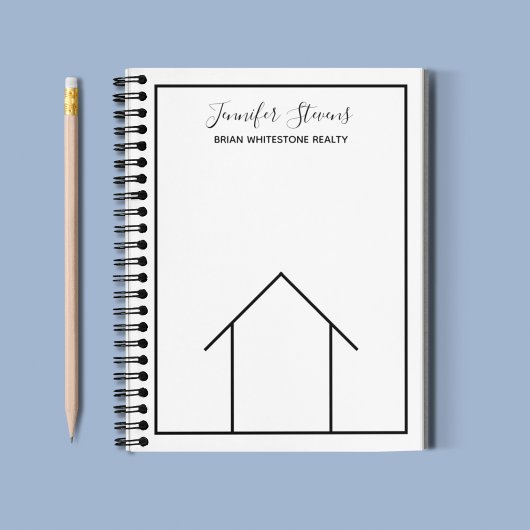 Real Estate Company Custom Professional Realtor Notitieboek