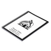 Real Estate Company Customized Realtor Logo Notitieboek (Linkerzijde)