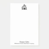 Real Estate Company Customized Realtor Logo Post-it® Notes (Voorkant)