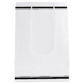 Real Estate Company Logo Custom Housewarming Medium Cadeauzakje (Achterkant)