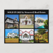 Real Estate Company Verkocht House Photo Marketing Briefkaart (Voorkant)