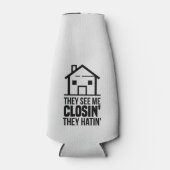 Real Estate Company zien ze me Sluiten Logo toevoe Flesjeskoeler (Voorkant)