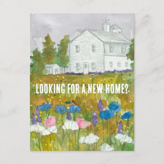 Real Estate dat een Mailer voor thuismarketing koo Briefkaart (Voorkant)