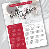Real Estate December Nieuwsbrief Promotie Flyer