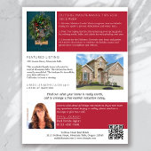 Real Estate December Nieuwsbrief Promotie Flyer