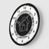 Real Estate Design in Silver, White and Black Grote Klok (Hoek)
