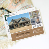 Real Estate Direct Mail Suntan Beige Briefkaart