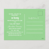 Real Estate Easter Marketing Farming Feestdagenkaart (Achterkant)