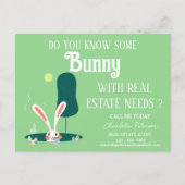 Real Estate Easter Marketing Farming Feestdagenkaart (Voorkant)