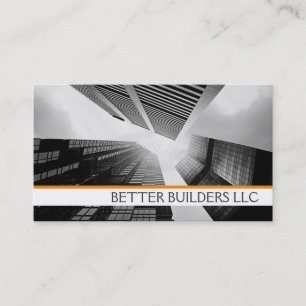 Real Estate Estate Agent bouwt Business Ca Visitekaartje