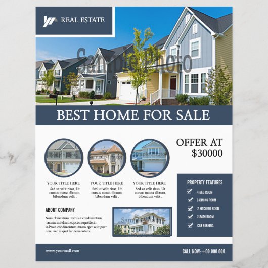 Real Estate Flyer (Voorkant)