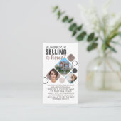 Real Estate Flyer - Koop of verkoop uw huis | Cust Visitekaartje (Staand voorkant)