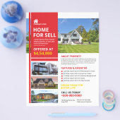 Real Estate Flyer Sjabloon (Enkel)