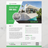 Real Estate Flyer Sjabloon (Voorkant)