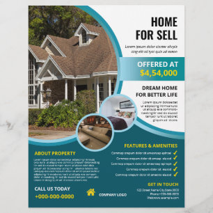 Real Estate Flyer Sjabloon