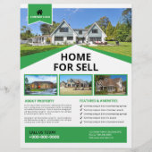 Real Estate Flyer Sjabloon (Voorkant)