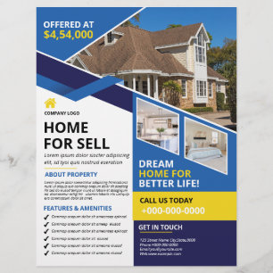 Real Estate Flyer Sjabloon