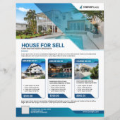 Real Estate Flyer Sjabloon (Voorkant)