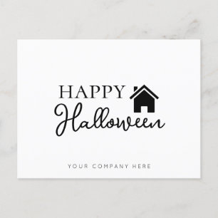 Real Estate Happy Halloween Briefkaart