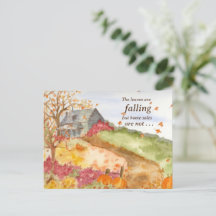 Real Estate Home Sale Autumn Marketing Mailer