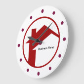 Real Estate Home Services Kantoor-wandklokken Grote Klok (Hoek)