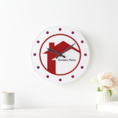 Real Estate Home Services Kantoor-wandklokken Grote Klok (Huis)