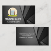 Real Estate Homes Moderne House Visitekaartje (Voorkant / Achterkant)