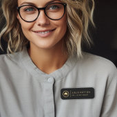 Real Estate House Logo Griekse Key Lijst Black Gol Naamplaatje