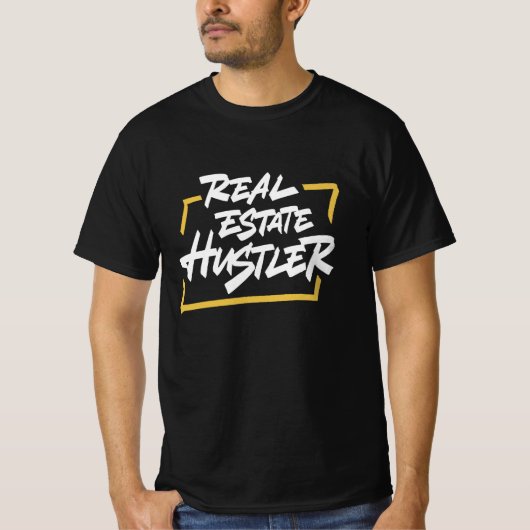 Real Estate Hustler T-shirt (Voorkant)