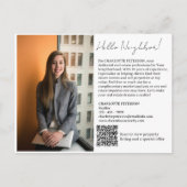 Real Estate Intro met recept Briefkaart (Voorkant)