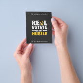 Real Estate is mijn Hustle Realtor Business Flyer (Hand)