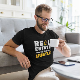 Real Estate is mijn Hustle Realtor Quote T-shirt