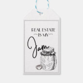 Real Estate is Mijn Jam Cadeaulabel (Voorkant)