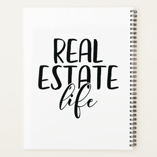Real Estate Life Planner (Achterkant)