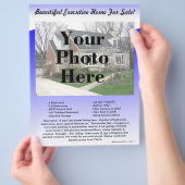 Real Estate Listing Flyer 2-Sided (Hand)