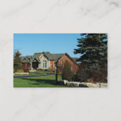 Real Estate Luxury Home Visitekaartje Black (Achterkant)