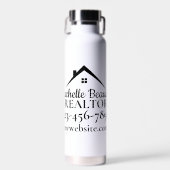 Real Estate Marketing Custom Realtor Waterfles (Voorkant)